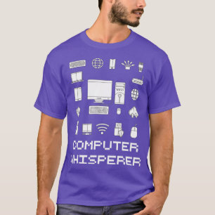 Computer Whisperer IT Technische ondersteuning Ner T-shirt