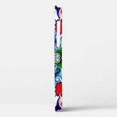Computerafbeeldingen. Illustratie van een abstract Case-Mate iPhone Case (Achterkant / Links)