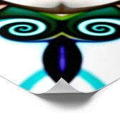 Computerafbeeldingen. Illustratie van een abstract Poster (Hoek)