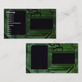 Computerbord Visitekaartje (Voorkant / Achterkant)