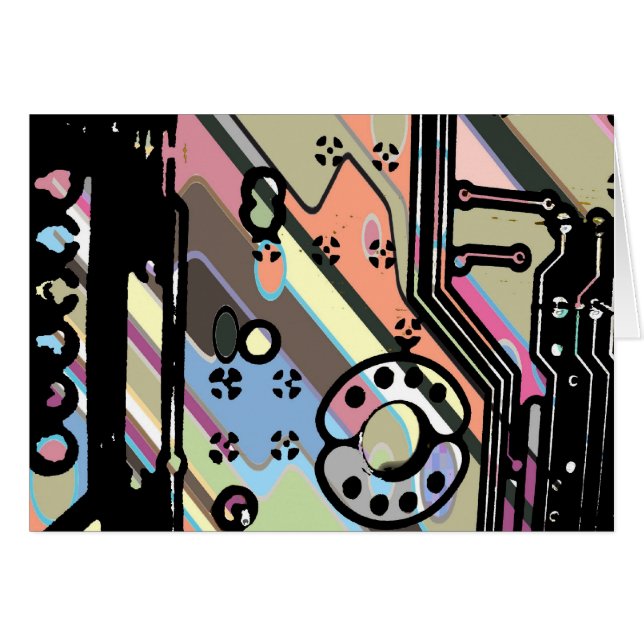 Computercircuit (Voorkant Horizontaal)