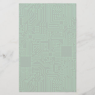 Computercircuit Briefpapier