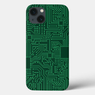 Computercircuit iPhone 13 Hoesje