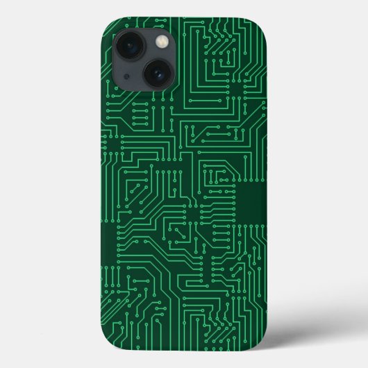 Computercircuit Case-Mate iPhone Case (Achterkant)