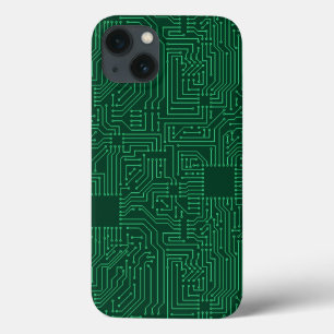 Computercircuit iPhone 13 Hoesje