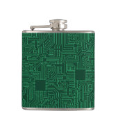 Computercircuit Heupfles (Voorkant)