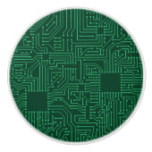 Computercircuit Keramische Knop (Voorkant)