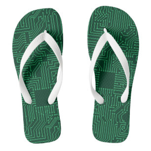 Computercircuit Teenslippers