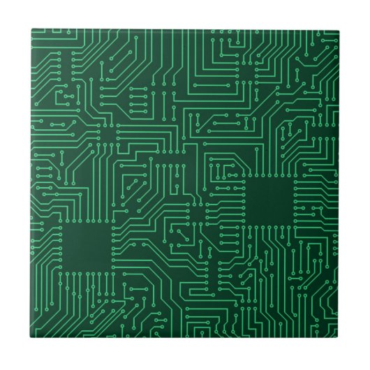 Computercircuit Tegeltje (Voorkant)