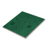 Computercircuit Tegeltje (Zijkant)
