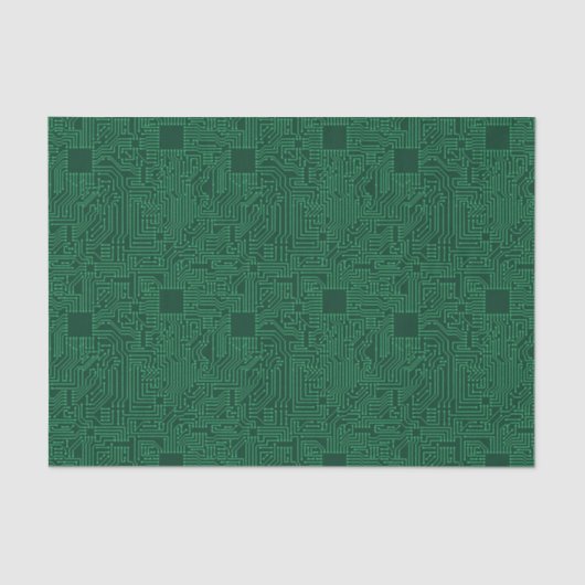 Computercircuit Tissuepapier (Voorkant)