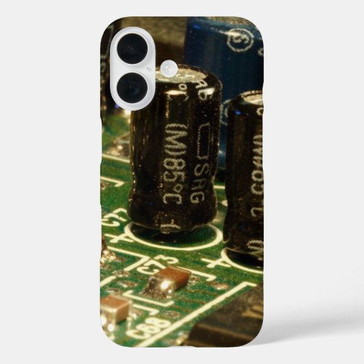 Computercircuits voor Technophiles Case-Mate iPhone Case (Achterkant)