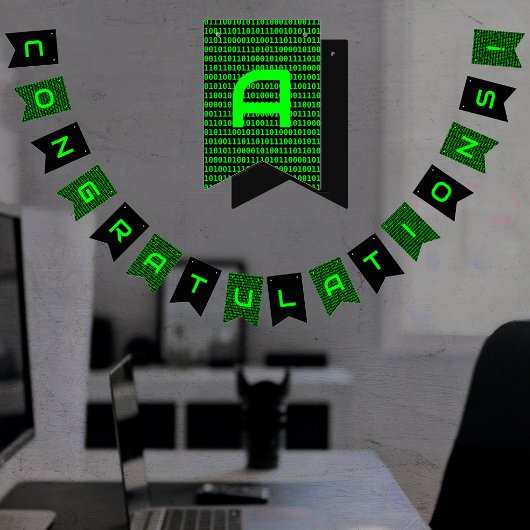 Computercode Cyber & Tech Team - Eigen naam of Tek Vlaggetjes