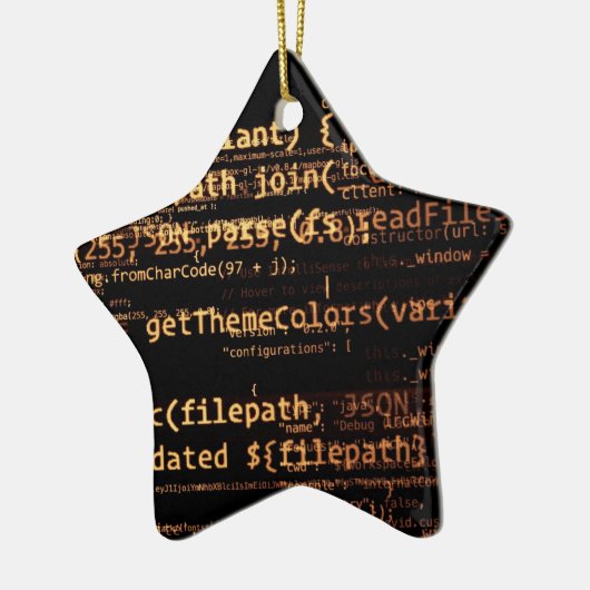 Computercode Keramisch Ornament (Links)