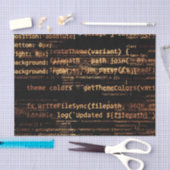 Computercode Tissuepapier (Craft)