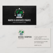 computerdata-analist | Technische informatie Visitekaartje (Voorkant / Achterkant)