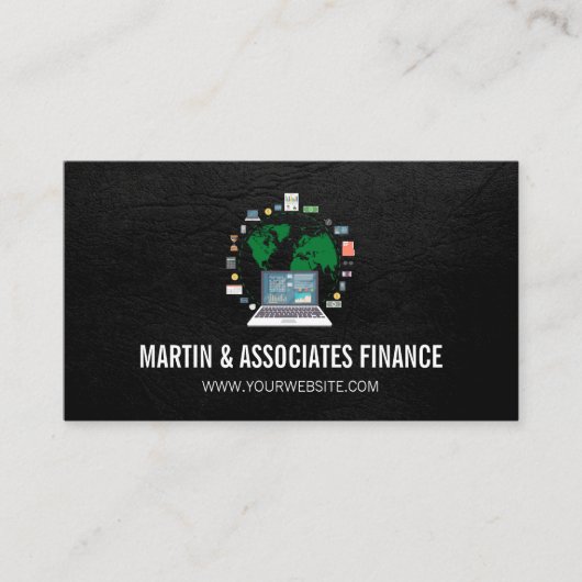 computerdata-analist | Technische informatie Visitekaartje (Voorkant)