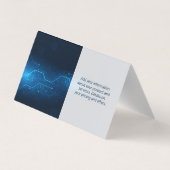 Computerdesktop | Moderne digitale technologie Visitekaartjes (Achterkant)