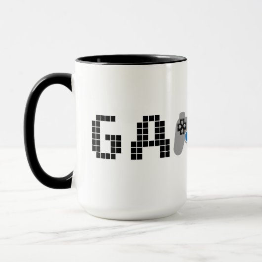 Computergamerkoffie  mok (Links)