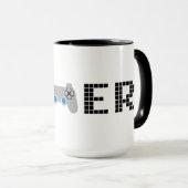 Computergamerkoffie  mok (Voorkant rechts)