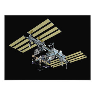 Computergegenereerd uitzicht 10 foto afdruk