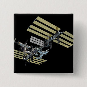 Computergegenereerd uitzicht 10 vierkante button 5,1 cm