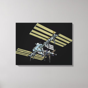 Computergegenereerd uitzicht 11 canvas afdruk