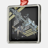 Computergegenereerd uitzicht 12 metalen ornament (Links)