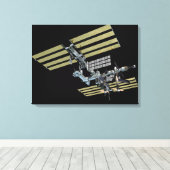 Computergegenereerd uitzicht 13 canvas afdruk (Insitu (Houten vloer))