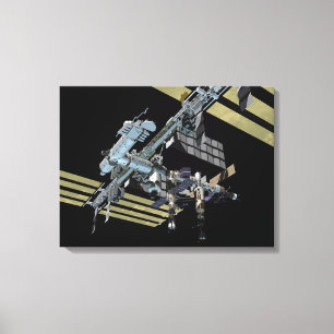 Computergegenereerd uitzicht 13 canvas afdruk