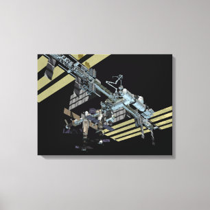 Computergegenereerd uitzicht 14 canvas afdruk