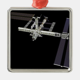 Computergegenereerd uitzicht 16 metalen ornament