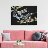 Computergegenereerd uitzicht 17 canvas afdruk (Insitu (Woonkamer))