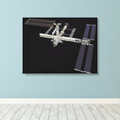 Computergegenereerd uitzicht 18 canvas afdruk (Insitu (Houten vloer))