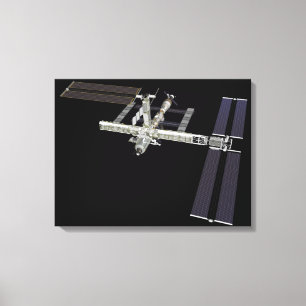 Computergegenereerd uitzicht 18 canvas afdruk