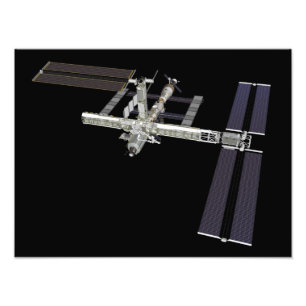 Computergegenereerd uitzicht 18 foto afdruk