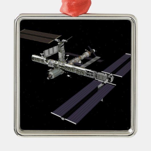 Computergegenereerd uitzicht 18 metalen ornament (Voorkant)