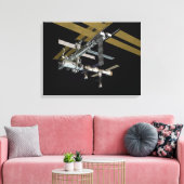 Computergegenereerd uitzicht 19 canvas afdruk (Insitu (Woonkamer))