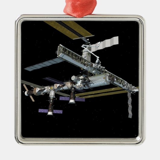 Computergegenereerd uitzicht 19 metalen ornament (Voorkant)