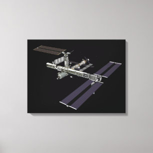 Computergegenereerd uitzicht 20 canvas afdruk