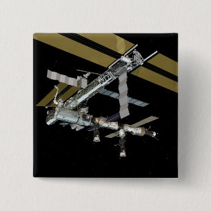 Computergegenereerd uitzicht 20 vierkante button 5,1 cm