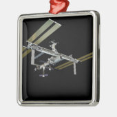 Computergegenereerd uitzicht 21 metalen ornament (Links)