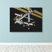 Computergegenereerd uitzicht 22 canvas afdruk (Insitu (Houten vloer))