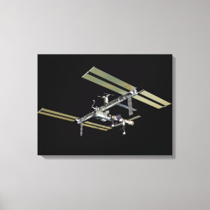 Computergegenereerd uitzicht 23 canvas afdruk