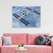 Computergegenereerd uitzicht 24 canvas afdruk (Insitu (Woonkamer))