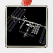 Computergegenereerd uitzicht 24 metalen ornament (Voorkant)