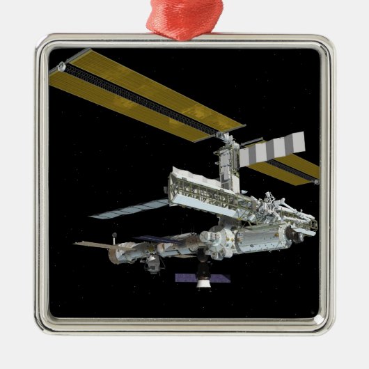 Computergegenereerd uitzicht 26 metalen ornament (Voorkant)