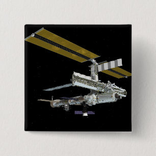 Computergegenereerd uitzicht 26 vierkante button 5,1 cm