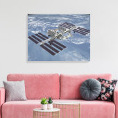 Computergegenereerd uitzicht 2 canvas afdruk (Insitu (Woonkamer))