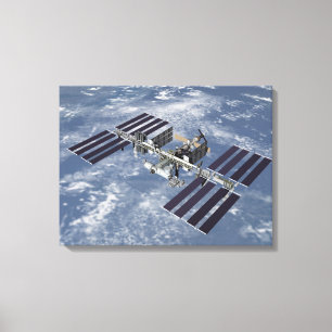 Computergegenereerd uitzicht 2 canvas afdruk